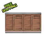 NewAge Outdoor Kitchens Grove 3-Piece Outdoor Kitchen Set with Countertops
