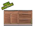 NewAge Outdoor Kitchens Grove 2-Piece Outdoor Kitchen Set (No Countertop)