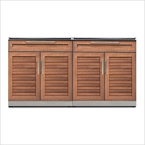 Grove 2-Piece Outdoor Kitchen Set (No Countertop)