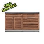 NewAge Outdoor Kitchens Grove 3-Piece Outdoor Kitchen Set with Countertops