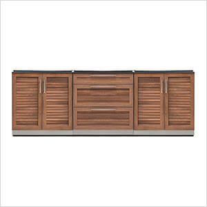 Grove 3-Piece Outdoor Kitchen Set (No Countertop)