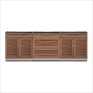 Grove 3-Piece Outdoor Kitchen Set (No Countertop)