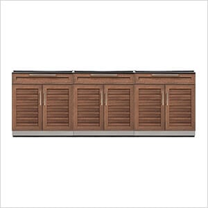 Grove 3-Piece Outdoor Kitchen Set (No Countertop)