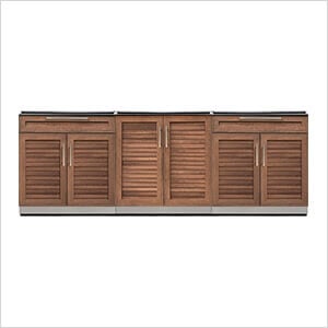 Grove 3-Piece Outdoor Kitchen Set (No Countertop)
