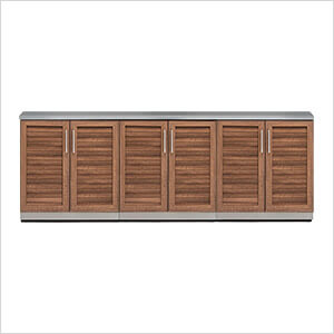 Grove 4-Piece Outdoor Kitchen Set with Countertops