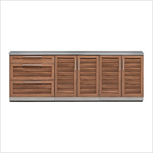 Grove 4-Piece Outdoor Kitchen Set with Countertops