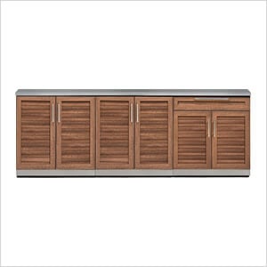 Grove 4-Piece Outdoor Kitchen Set with Countertops