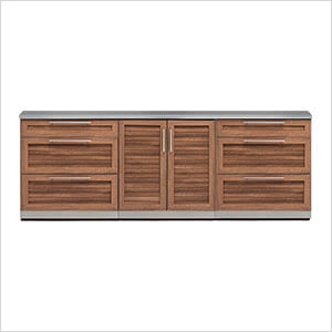 Grove 4-Piece Outdoor Kitchen Set with Countertops