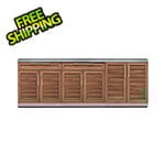 NewAge Outdoor Kitchens Grove 4-Piece Outdoor Kitchen Set with Countertops and Covers