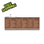 NewAge Outdoor Kitchens Grove 3-Piece Outdoor Kitchen Set (No Countertop)