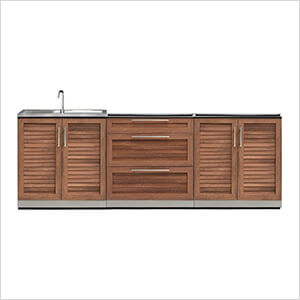 Grove 3-Piece Outdoor Kitchen Set (No Countertop)
