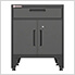 Black 7-Piece Garage Cabinet System with Levelers