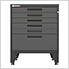 Black 7-Piece Garage Cabinet System with Levelers