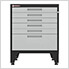 Grey 9-Piece Garage Cabinet Set with Levelers