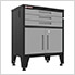 Grey 4-Piece Garage Cabinet Set with Levelers