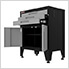 Grey 4-Piece Garage Cabinet Set with Levelers