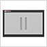 Grey 13-Piece Garage Cabinet Set with Levelers
