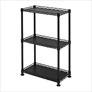 NSF 3-Tier Wire Shelving Rack - 18 x 30 x 10