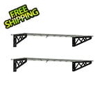 SafeRacks 36 x 12 Wall Shelves (2-Pack)