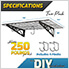 36 x 12 Wall Shelves (2-Pack)