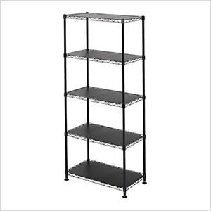 NSF 5-Tier Wire Shelving Rack - 24 x 60 x 14