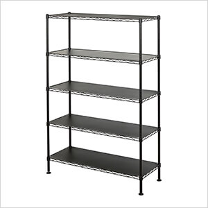 NSF 5-Tier Wire Shelving Rack - 36 x 60 x 14