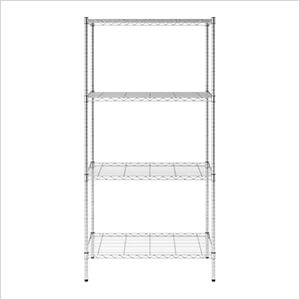 NSF 4-Tier Wire Shelving Rack - 36 x 72 x 18