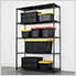 NSF 5-Tier Wire Shelving Rack - 48 x 72 x 18