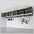 4 x 8 Overhead Storage Rack 24-45-Inch Drop (2-Pack)