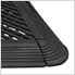 Black Garage Floor Tiles Edge and Corner Kit (Female - Looped)