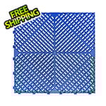 SafeRacks Blue Garage Floor Tiles (16-Pack)