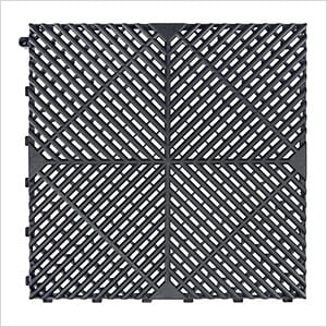 Black Garage Floor Tiles (48-Pack)
