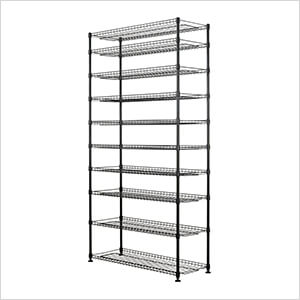 10-Tier Shoe Rack - 36 x 68 x 14