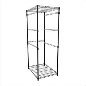 Storage Bin Rack (Black)