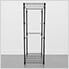 Storage Bin Rack (Black)