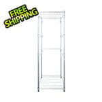 SafeRacks Storage Bin Rack (Silver)