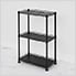 NSF 3-Tier Wire Shelving Rack - 18x30x10-Inch