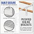 4 x 8 Overhead Storage Rack 12-21-Inch Drop (2-Pack)