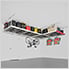 4 x 8 Overhead Storage Rack 12-21-Inch Drop (2-Pack)
