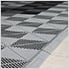 Grey Garage Floor Tiles Edge and Corner Kit (Female - Looped)