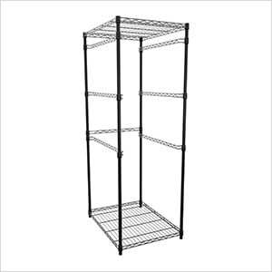 Storage Bin Rack (Black)