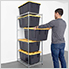 Storage Bin Rack (Silver)