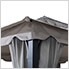 11 x 13 Steel Soft Top Gazebo with 2-tier Hip Roof