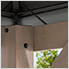13 x 15 Wooden Hardtop Gazebo with Polycarbonate Hip Roof