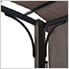10 x 12 Metal Pergola with Retractable Canopy