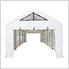 12 x 30 Party Tent with 8 Removable PE Windows and 2 Roll-up Side Walls