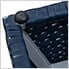 Square Rattan Outdoor Coffee Table with Umbrella Hole