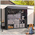 3-Tier Outdoor Kitchen Storage Shelf