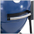 20-Inch Charcoal Kamado Grill with Pizza Stone and Wheels (Blue)