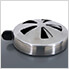 20-Inch Charcoal Kamado Grill with Pizza Stone and Wheels (Grey)